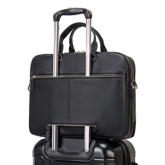 Maletín MVA de Cuero Genuino para Hombre - Bolsa Ejecutiva Profesional - Image 4