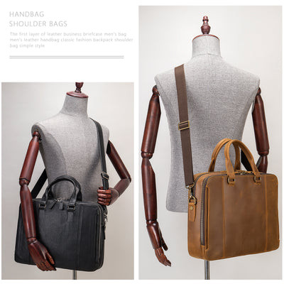 Maletín MVA de Cuero Genuino para Hombre - Bolsa Ejecutiva Profesional - Image 5