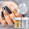 Papel de Foil Dorado y Plateado para Nail Art - Malla Decorativa Sally