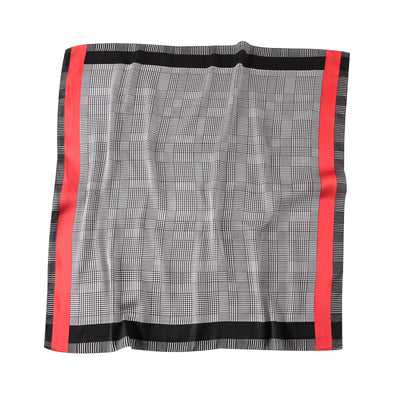 Pañuelo de Seda Estampado Coreano para Primavera y Verano con Protección Solar - Image 16