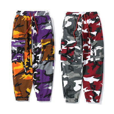 Pantalones Cargo Estilo Harajuku con Múltiples Bolsillos - Diseño Hip-hop Urbano - Image 8