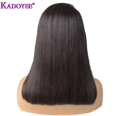 Pelucas de Cabello Humano Real con Frente de Encaje - Estilos Europeos, Americanos y Africanos - Image 4