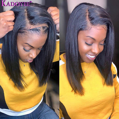 Pelucas de Cabello Humano Real con Frente de Encaje - Estilos Europeos, Americanos y Africanos - Image 5