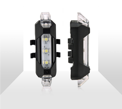Kit de Luces LED para Bicicleta USB Recargables - Delantera y Trasera - Image 7