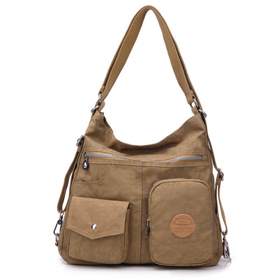 Bolsa Mensajera Multifuncional Impermeable para Mujer - Bandolera Convertible de Viaje - Image 18