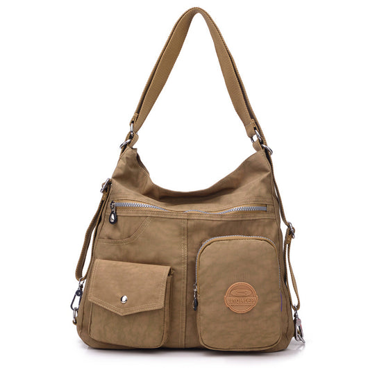Bolsa Mensajera Multifuncional Impermeable para Mujer - Bandolera Convertible de Viaje - Image 18