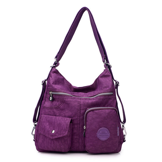Bolsa Mensajera Multifuncional Impermeable para Mujer - Bandolera Convertible de Viaje - Image 8