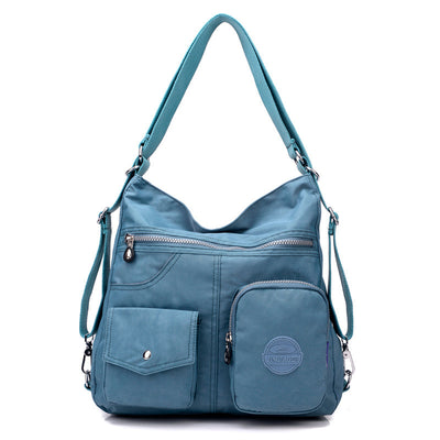 Bolsa Mensajera Multifuncional Impermeable para Mujer - Bandolera Convertible de Viaje - Image 9