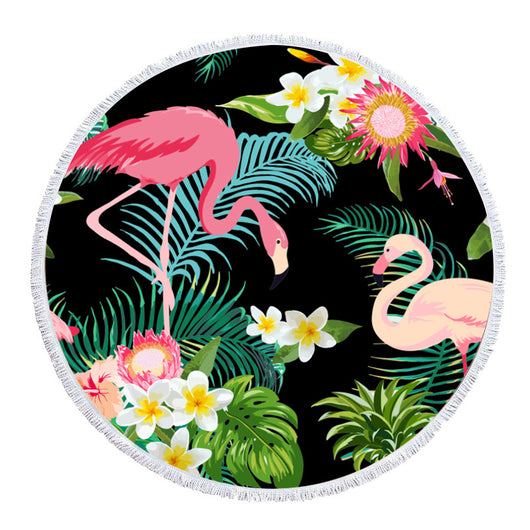 Toalla de Playa Redonda Estampada - Image 7