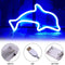 Luces Neón LED Luna para Dormitorio - Decoración USB y Batería Recargable