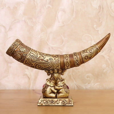 Estatua Decorativa Elefante Resina - Mueble Vitrina para Sala y Entrada - Image 2
