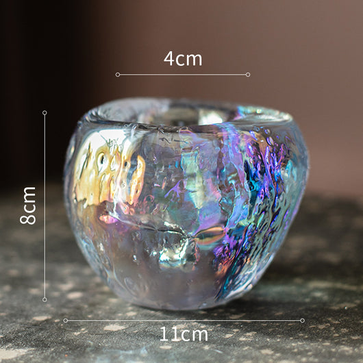 Vaso Decorativo de Cristal para Velas Aromáticas Románticas - Image 3