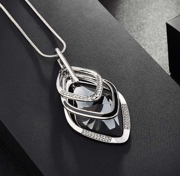 Collar Largo Maxi para Mujer - Colgante Elegante