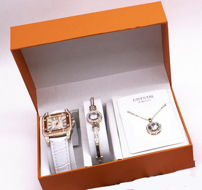 Juego de Reloj de Pulsera para Mujer con Collar y Pulseras - Image 5