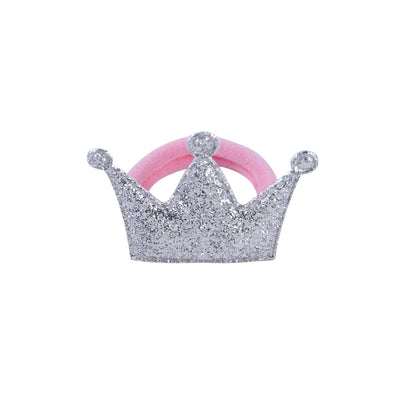 Cordón para Cabello Corona Brillante Escarchada para Niñas - Image 5