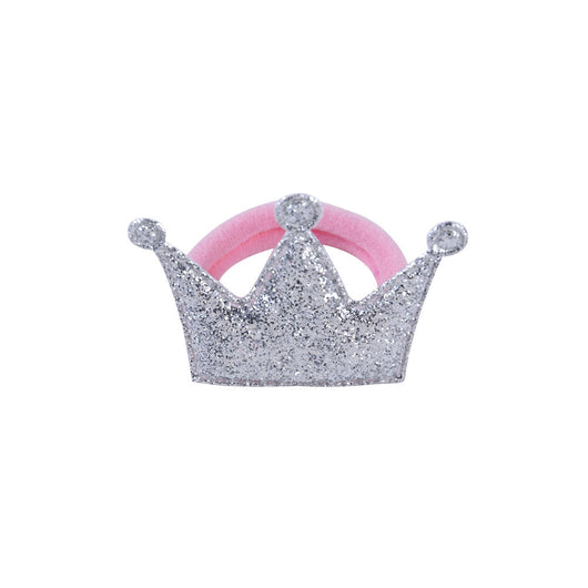 Cordón para Cabello Corona Brillante Escarchada para Niñas - Image 5