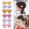 Cordón para Cabello Corona Brillante Escarchada para Niñas