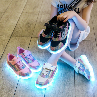 Zapatillas LED Recargables con Alas Luminosas para Niños - Image 6
