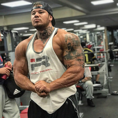 Musculera de Algodón Premium para Fitness y Culturismo