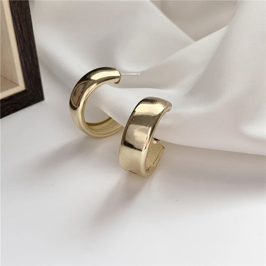 Aros Circulares Minimalistas para Mujer - Image 3