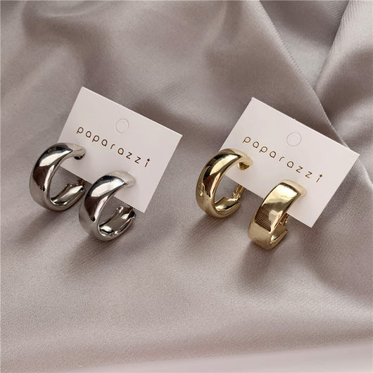 Aros Circulares Minimalistas para Mujer - Image 5