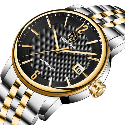 Reloj Mecánico para Hombre con Diseño de Rayas 5144 - Image 13
