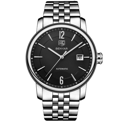 Reloj Mecánico para Hombre con Diseño de Rayas 5144 - Image 6