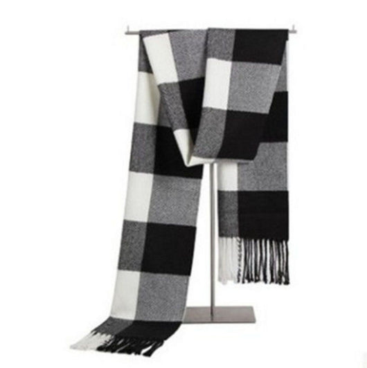 Bufanda de Lana Corta para Hombre - Diseño Escocés Cálido y Elegante - Image 8
