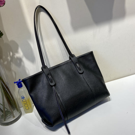 Bolso Tote de Cuero Suave - Bolsa Portátil Grande para Mujer - Image 2