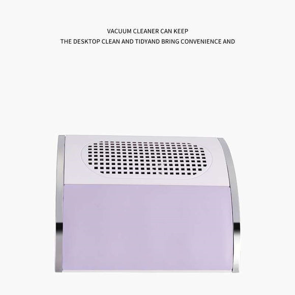 Extractor de Polvo para Uñas con Doble Ventilador