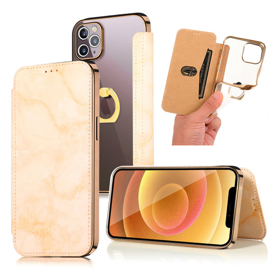 Funda Mármol para iPhone 12 Pro con Anillo de Sujeción - Image 9