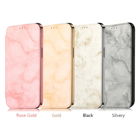 Funda Mármol para iPhone 12 Pro con Anillo de Sujeción - Image 5