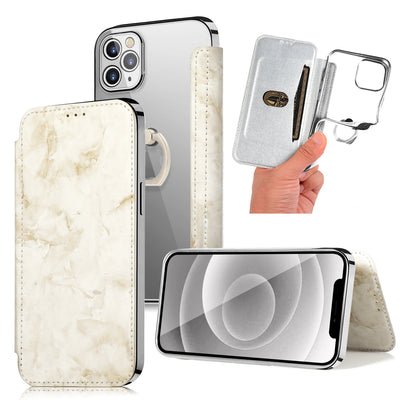 Funda Mármol para iPhone 12 Pro con Anillo de Sujeción - Image 3