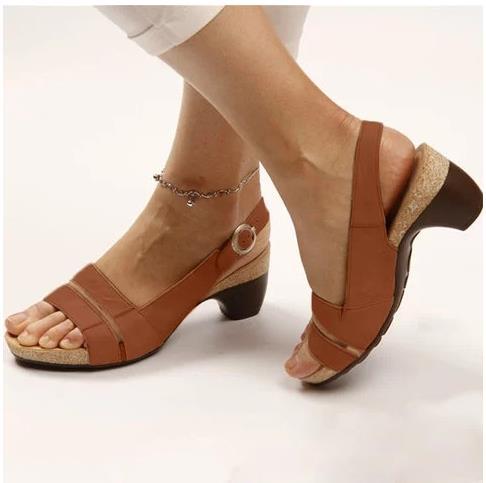 Sandalias Plataforma Mujer Verano - Tacón Grueso Cómodo - Image 3