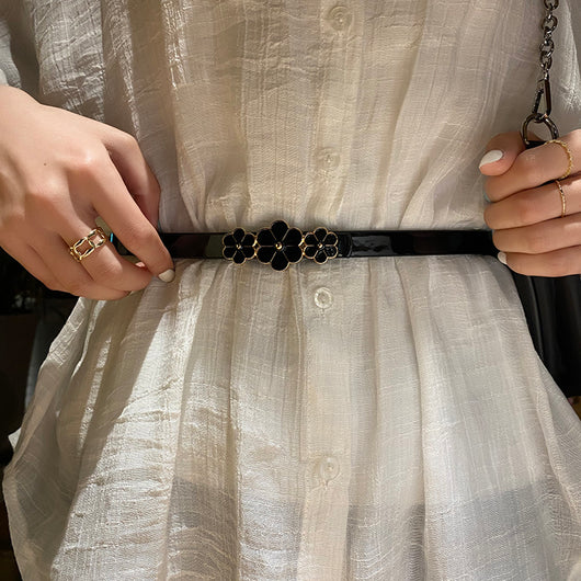 Vestido Coreano con Cinturón Delgado - Diseño Versátil y Elegante - Image 17