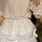 Vestido Coreano con Cinturón Delgado - Diseño Versátil y Elegante