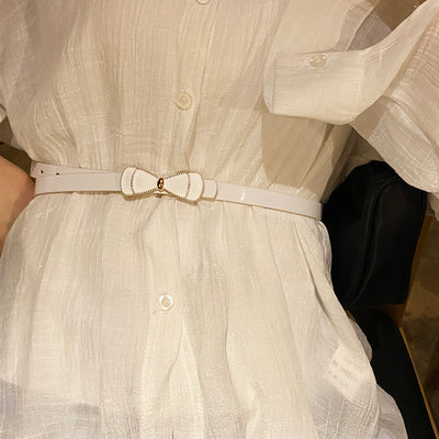 Vestido Coreano con Cinturón Delgado - Diseño Versátil y Elegante - Image 3