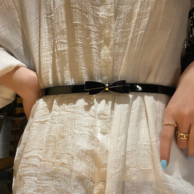 Vestido Coreano con Cinturón Delgado - Diseño Versátil y Elegante - Image 7