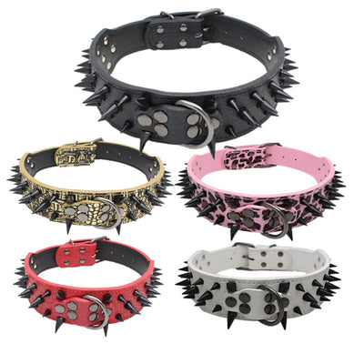 Collar Antiexplosión Reforzado con Remaches Resistente a Mordidas para Perros Grandes - Image 14