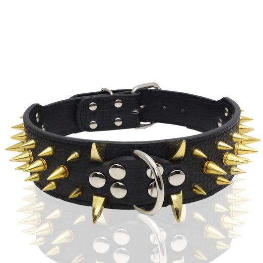 Collar Antiexplosión Reforzado con Remaches Resistente a Mordidas para Perros Grandes - Image 13