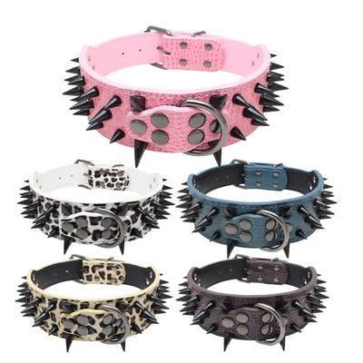 Collar Antiexplosión Reforzado con Remaches Resistente a Mordidas para Perros Grandes - Image 16