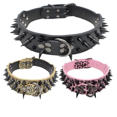 Collar Antiexplosión Reforzado con Remaches Resistente a Mordidas para Perros Grandes - Image 17