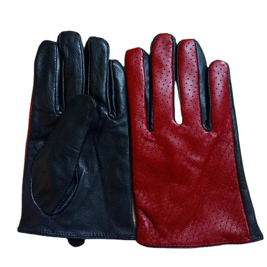 Guantes de Seda y Piel de Oveja para Mujer - Talla Mediana