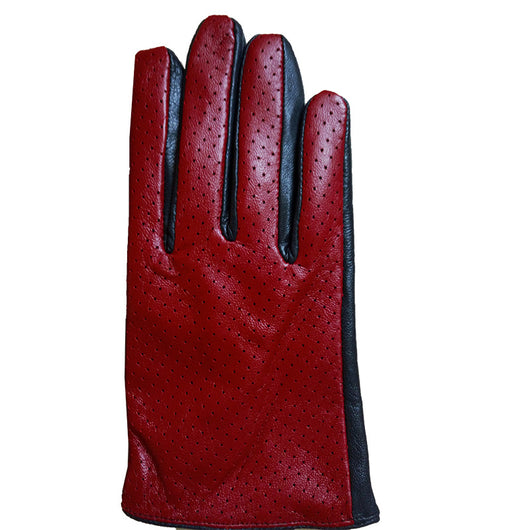 Guantes de Seda y Piel de Oveja para Mujer - Talla Mediana - Image 3