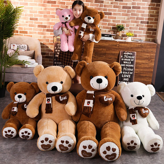 Osito de Peluche Gigante Abrazo - Oso Teddy Suave para Niñas y Niños