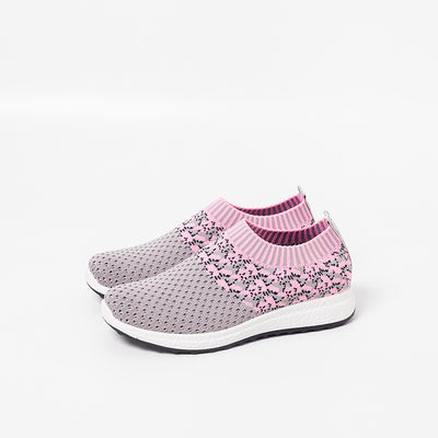Zapatos Casuales Transpirables de Malla Tejida para Mujer - Suela Suave, Talla Grande - Image 7
