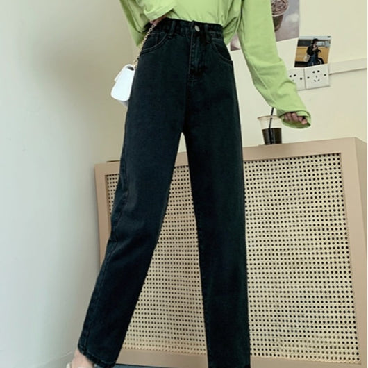Jeans de Cintura Alta Holgados para Mujer - Image 5