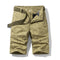 Shorts Casuales con Estampado Geométrico para Hombre