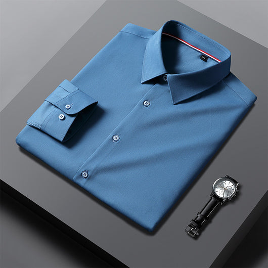 Camisa Ejecutiva de Manga Larga para Hombre - Image 26