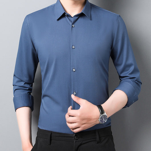 Camisa Ejecutiva de Manga Larga para Hombre - Image 13